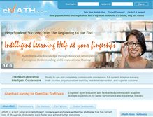 Tablet Screenshot of myemath.com